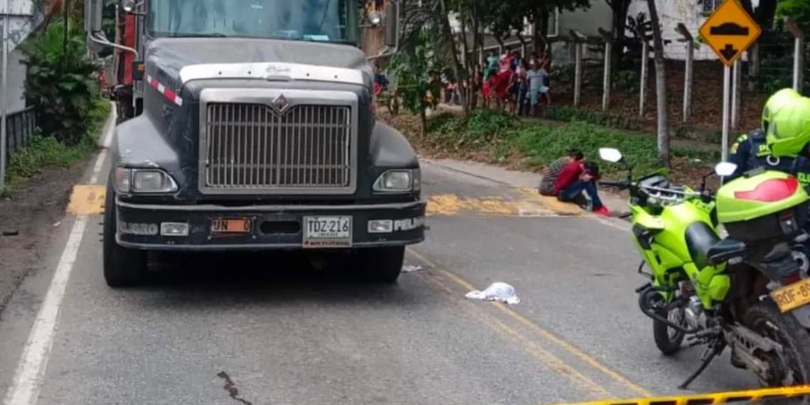 Niño perdió la vida en fatal siniestro vial en Rionegro, Santander