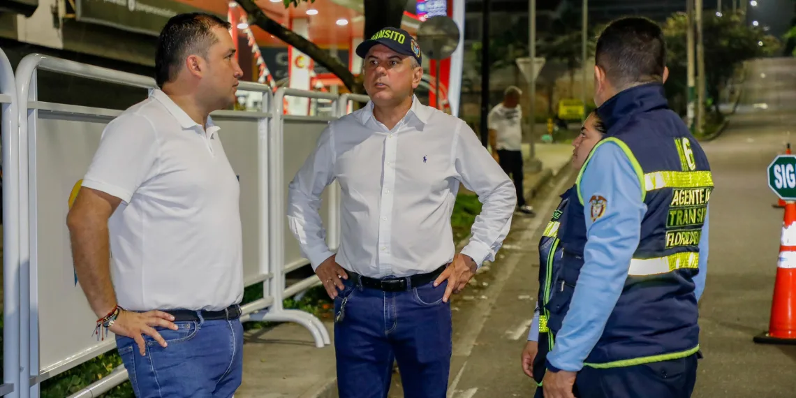 A partir de este lunes, cambios viales sobre la Paralela a Floridablanca