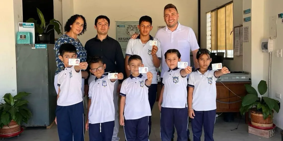 La Registraduría está empeñada en que todos los niños y niñas de Santander tengan derecho a una identidad