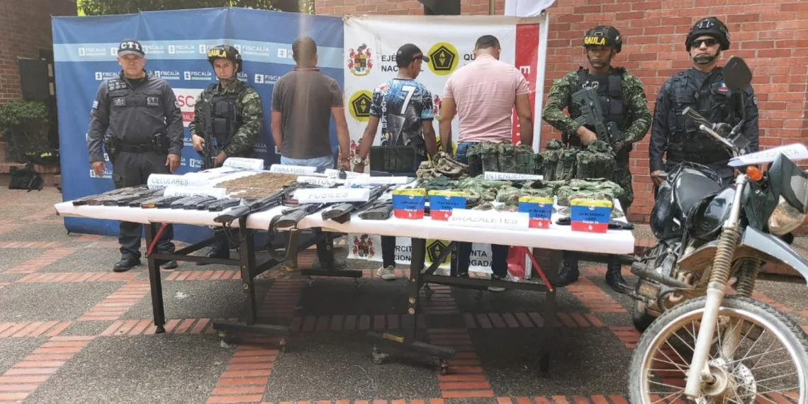 A prisión presuntos miembros de la “Segunda Marquetalia” que delinquían en Barrancabermeja