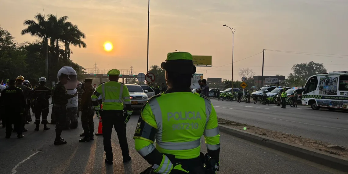 Fuerza Pública blindará seguridad a los viajeros en Semana Santa en Santander  