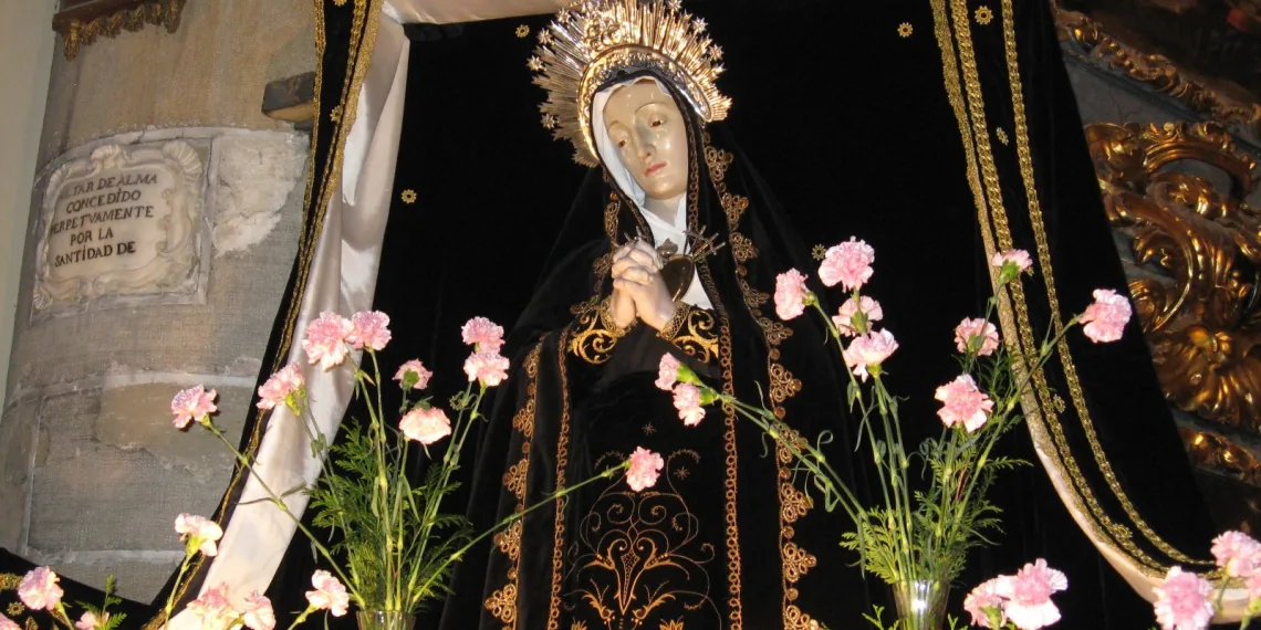 Pilas: Así serán los principales cierres viales durante Semana Santa en Piedecuesta. Hoy procesión Virgen de los Dolores