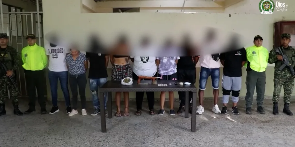 Decisivo golpe a bandas criminales y al narcotráfico en Santander y Antioquia  