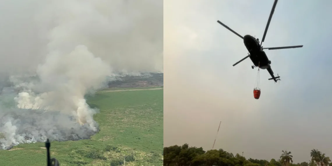 Organismos de socorro atendieron el fin de semana seis incendios forestales en Santander  
