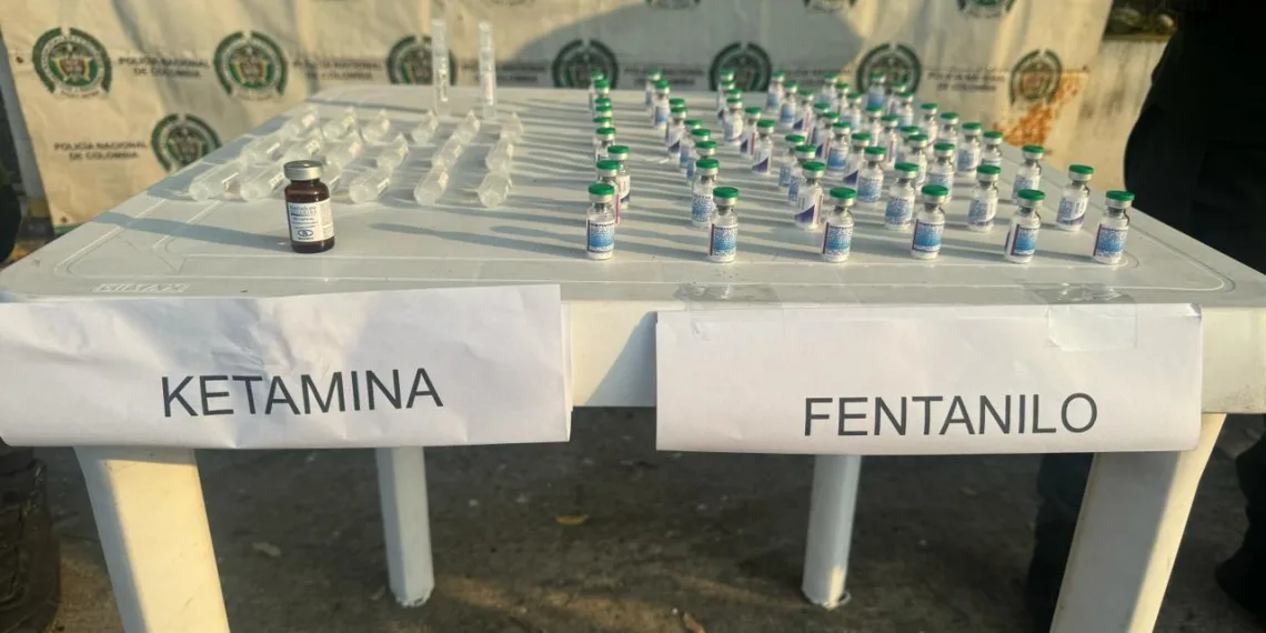 En Barrancabermeja, incautan cargamento de fentanilo que venía de Cúcuta camuflado en una encomienda