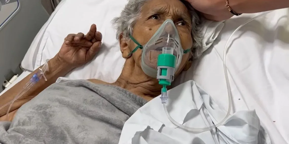 Recluida en Clínica Cardiovascular de Valledupar Mamá Vila, madre del fallecido cantautor Diomedes Díaz Maestre