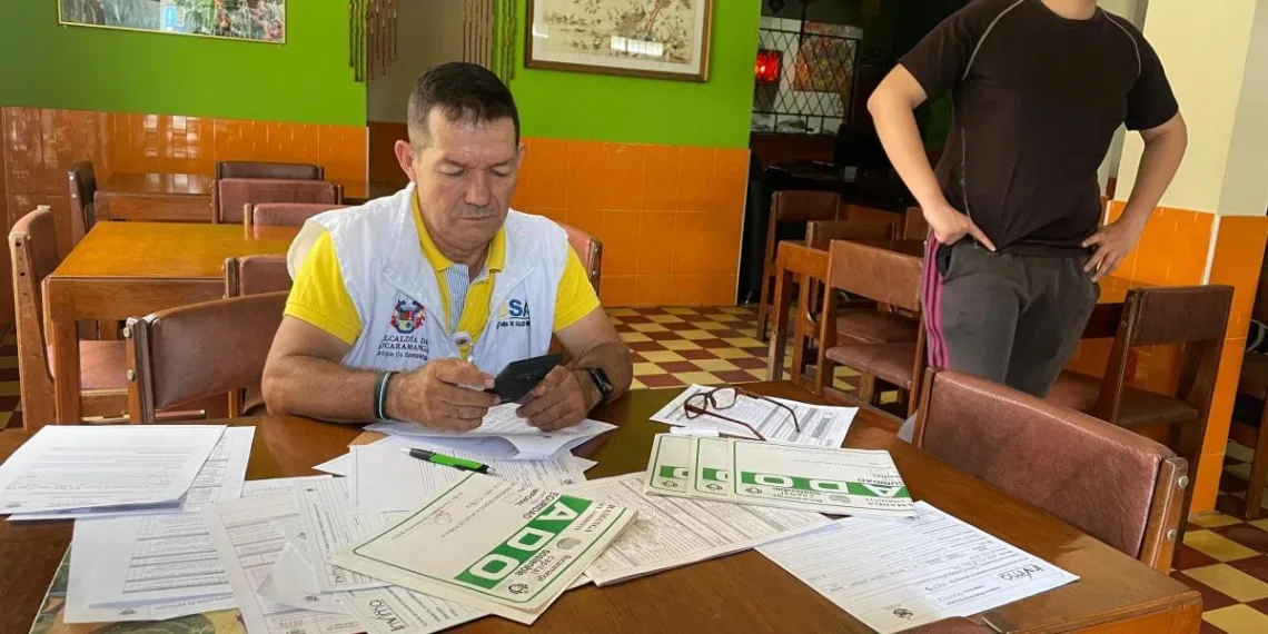 Secretaría de Salud inició vigilancia sanitaria a restaurantes del municipio; algunos establecimientos fueron sellados