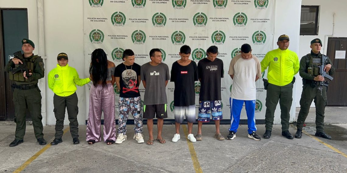 Seis personas fueron capturadas en desarrollo de la operación “Los De la Y”, en Yondó subregión del Magdalena Medio