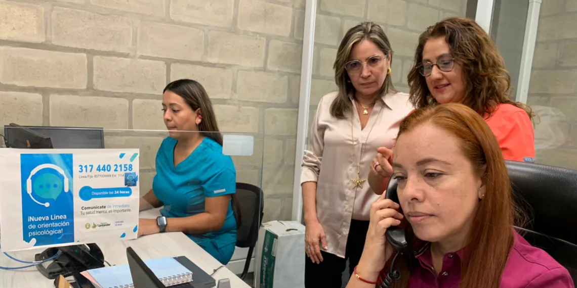 Ante el incremento de intentos de suicidio la gobernación de Santander fortalece la ruta de atención en atención mental
