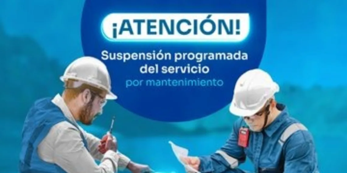 Tres mil usuarios de barrios en el norte de Bucaramanga estarán este viernes 12 de abril sin servicio de agua