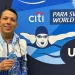 ¡Orgullo santandereano! Nelson Crispín conquistó dos oros y record mundial en Indianápoles 