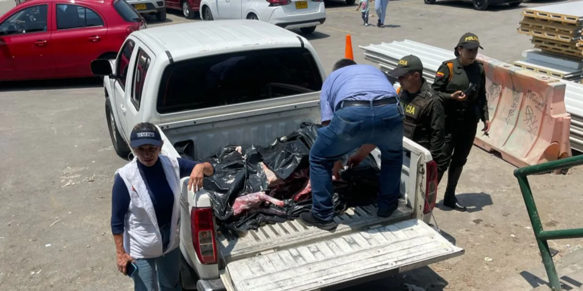 Decomisan 90 kilos de carne de cabro en plaza de mercado de Bucaramanga, por no acreditar procedencia de proveedor autorizado