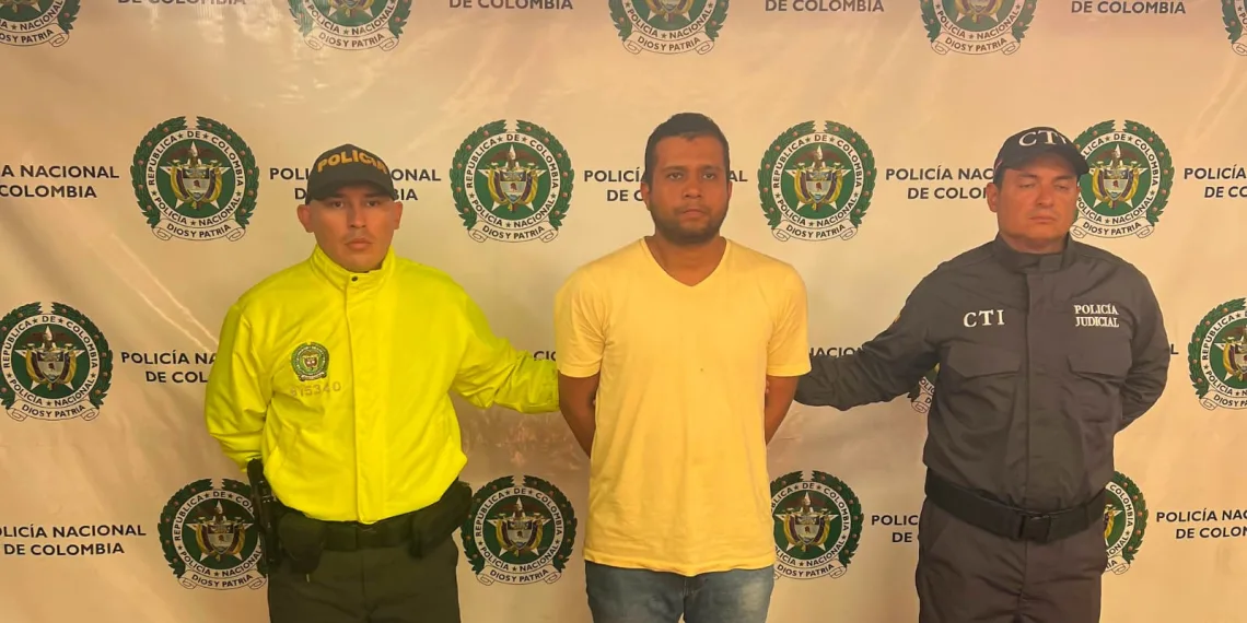 Alias “carnicero”, peligroso homicida, fue capturado por la policía en la vereda Motoso de Girón