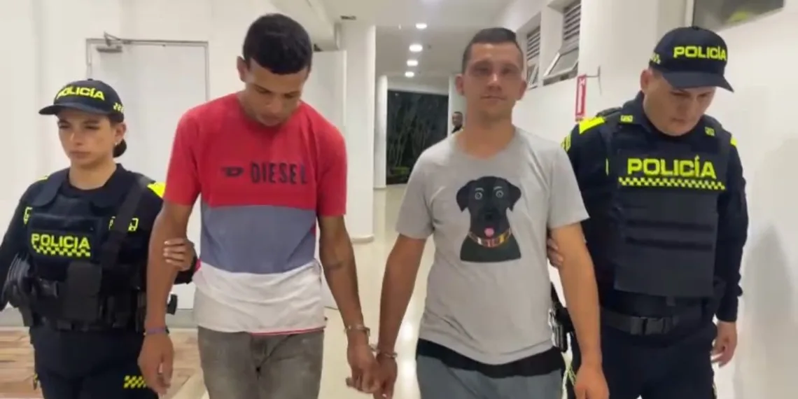 Capturados en Bucaramanga dos ‘motoladrones’ de nacionalidad venezolana