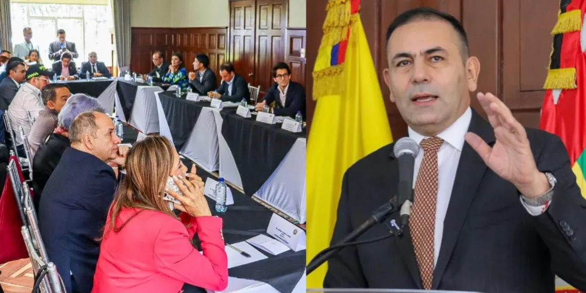 Proyectos estratégicos de infraestructura vial impulsa el gobernador con las fuerzas vivas de Santander