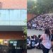 Estudiantes protestaron por mal estado de su colegio, en Bucaramanga