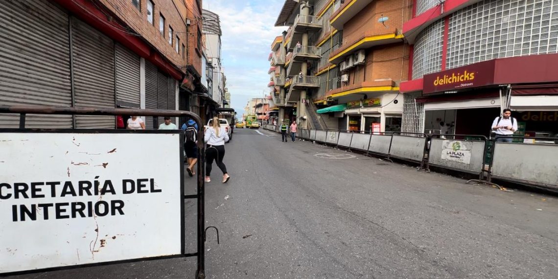 Operativos de recuperación de espacio público en la zona céntrica de Bucaramanga