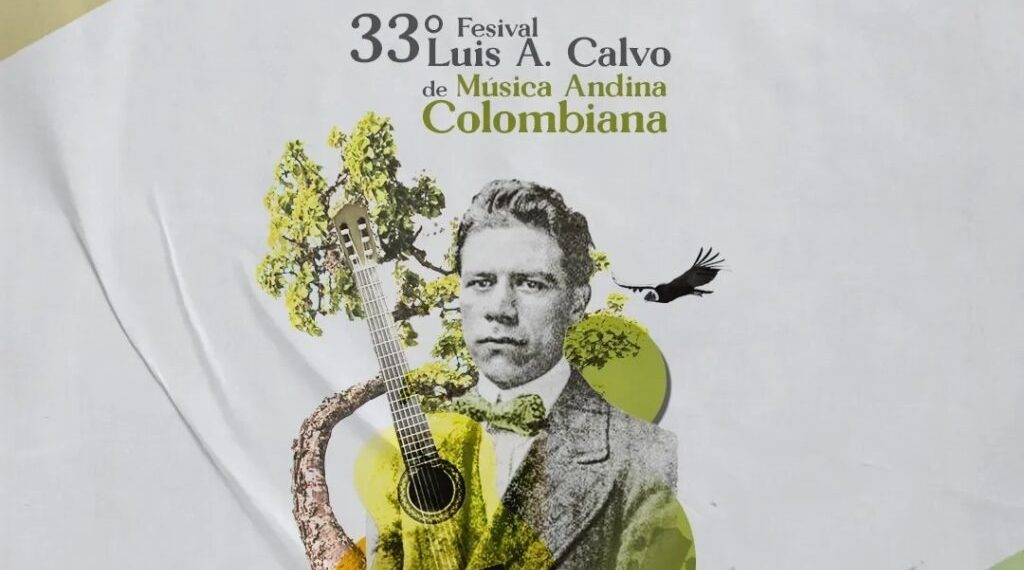 ¡Prográmese! El 28 de mayo comienza el 33° Festival Luis A. Calvo de Música Andina Colombiana