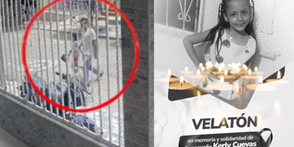 Velatón en Girón: rinde homenaje a menor de 8 años asesinada luego de ser raptada