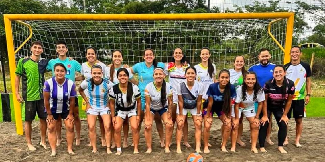 A partir de hoy se vivirá el Zonal Nacional de Fútbol Playa Femenino en el área metropolitana de Bucaramanga