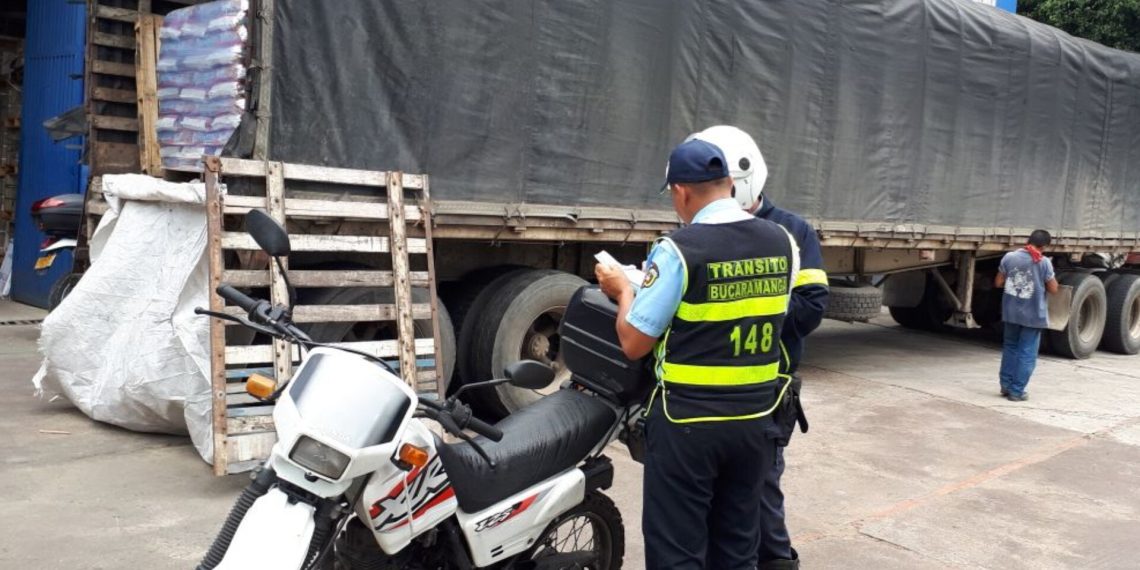 Gobierno de Bucaramanga implementó medidas de cargue y descargue de mercancías en toda la ciudad 