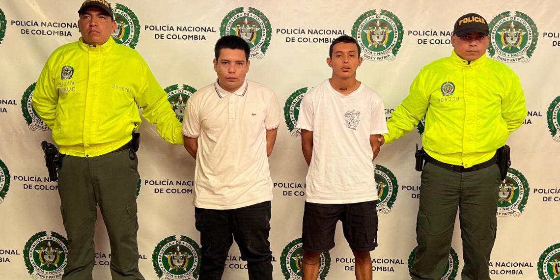 Capturan a dos hombres acusados de cometer homicidios en Bucaramanga