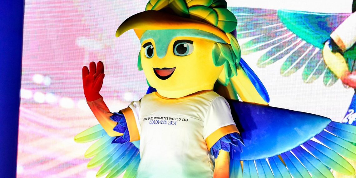 Kinti, un colibrí, es la mascota oficial del Mundial Femenino Sub 20 Colombia 2024