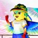 Kinti, un colibrí, es la mascota oficial del Mundial Femenino Sub 20 Colombia 2024