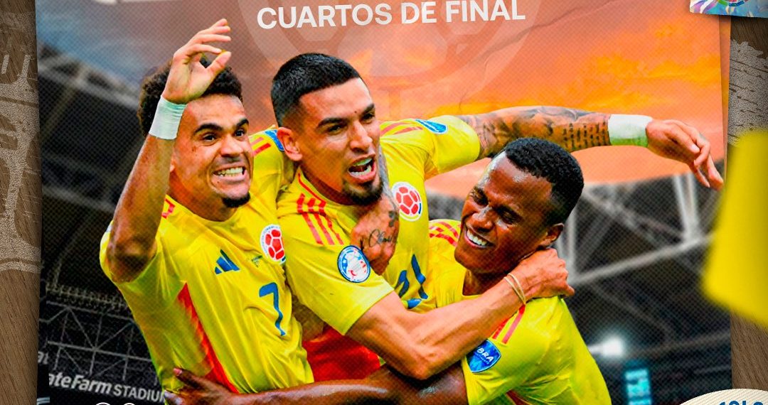 ¡Vamos Colombia! Los de Néstor Lorenzo clasificaron a cuartos de final de Copa América