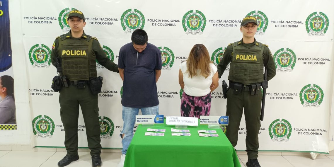 Capturada reconocida pareja de delincuentes dedicada al robo en almacenes de grandes superficies en Bucaramanga