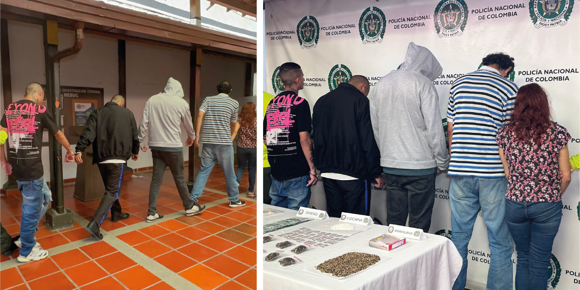 Capturados siete integrantes de “LOS BROTHERS”, por tráfico de “golosinas peligrosas”