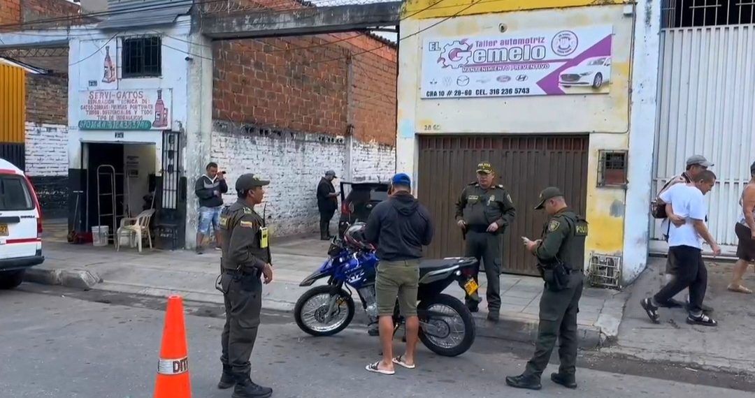 Por delito de hurto, la Policia capturó a un hombre conocido como «Ronaldo», en Bucaramanga