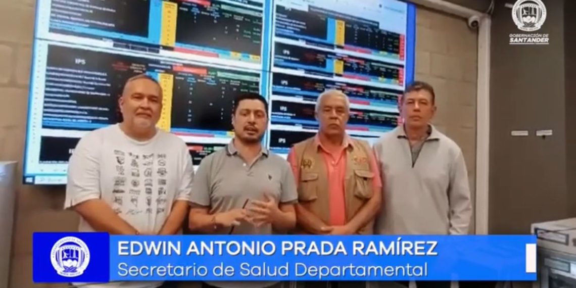 Ante alertas por sobreocupación, secretario de Salud Departamental entrega informe de situación de los Hospitales en Santander
