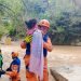 ¡Atención! Emergencia en río de oro en Piedecuesta por creciente súbita, 26 personas quedaron aisladas