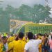 Alcaldes se alinearon para que comunidades vean el partido entre Bucaramanga y Santa Fe en pantalla gigante