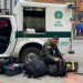Acordonado en el sector del Bulevar Bolívar de Bucaramanga al parecer por maleta abandonada en el separador