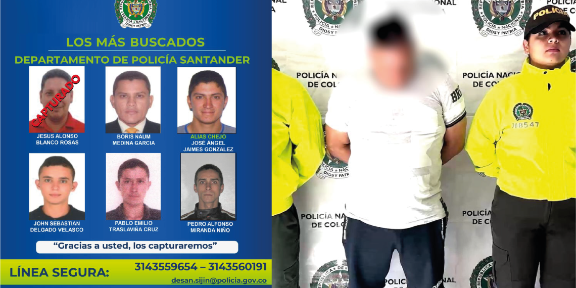 En Bucaramanga cayó uno de los feminicidas más buscados en Santander
