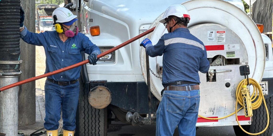 EMPAS reporta normal funcionamiento del alcantarillado tras fuerte aguacero