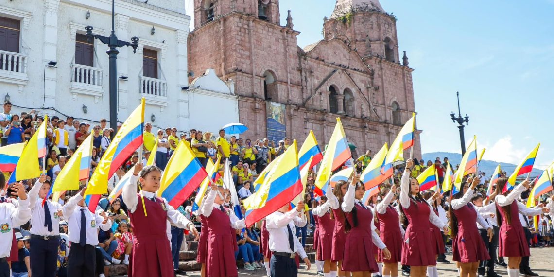 Piedecuesta, también celebró los 214 años del Grito de Independencia