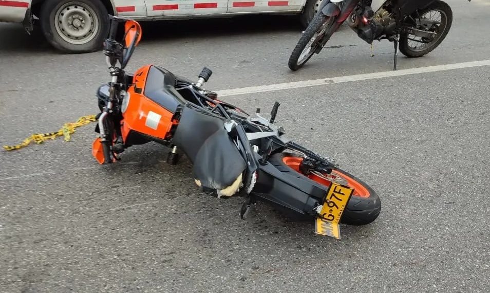 Motociclista falleció en trágico accidente de tránsito en la autopista Bucaramanga – Piedecuesta