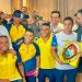 Deportistas santandereanos recibieron la bandera del departamento previo al inicio de los juegos Olímpicos y Paralímpicos 2024