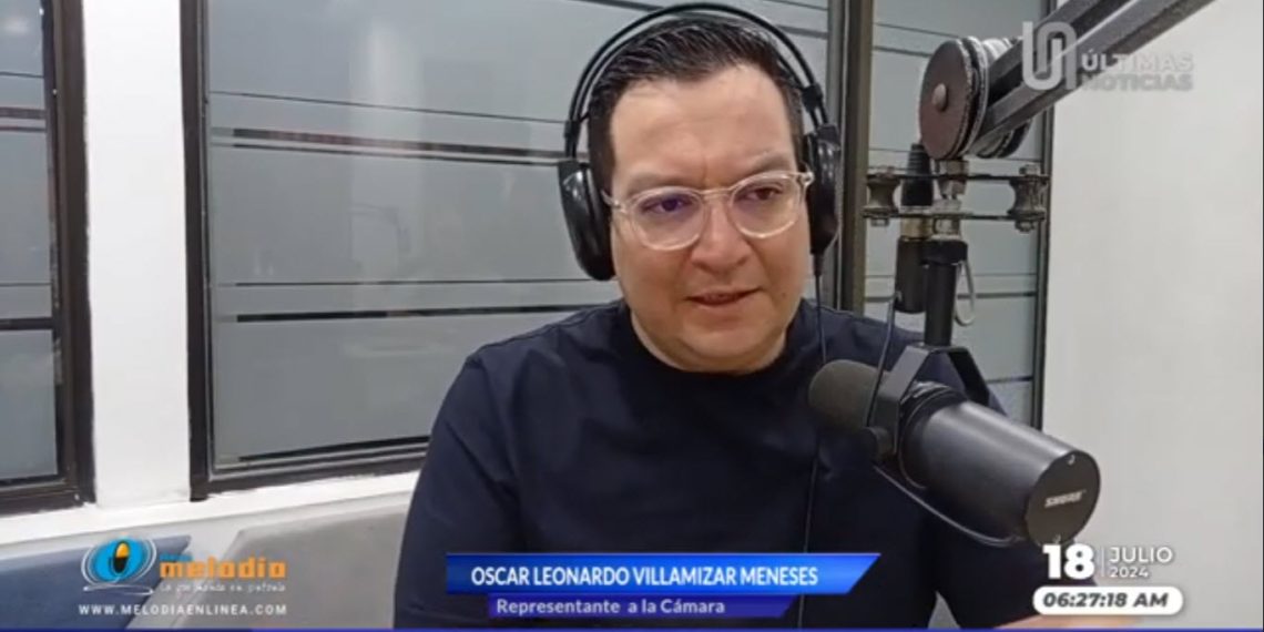 Óscar Villamizar será candidato al Senado de la República