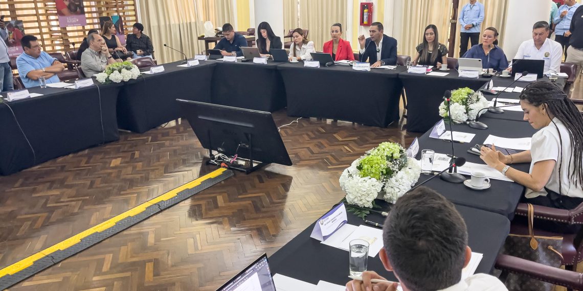 Gobernador comprometió al bloque parlamentario de Santander, a gestionar recursos en el presupuesto nacional 2025 para obras de infraestructura