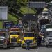 En Bucaramanga, Asociación Colombiana de Camioneros (ACC) se une al paro para protestar por exagerada alza del APM