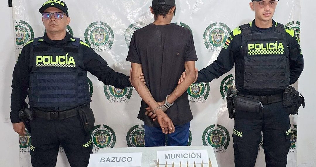 Hombre de 37 años fue capturado en operativo de la policía en zona rural de Puerto Wilches