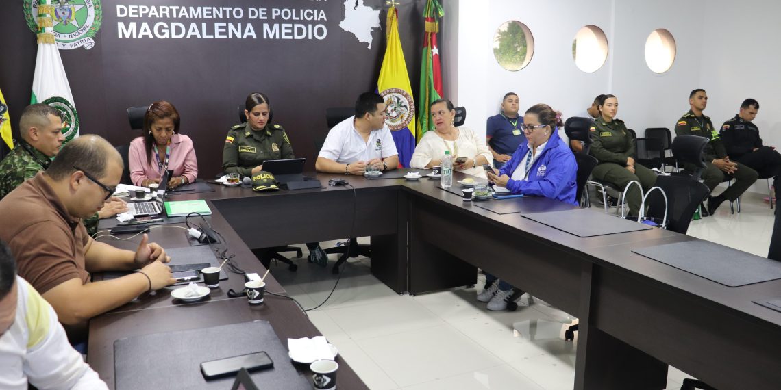 Ministerio del Interior preside PMU en Barrancabermeja donde se analiza orden público en medio de paro de transportadores