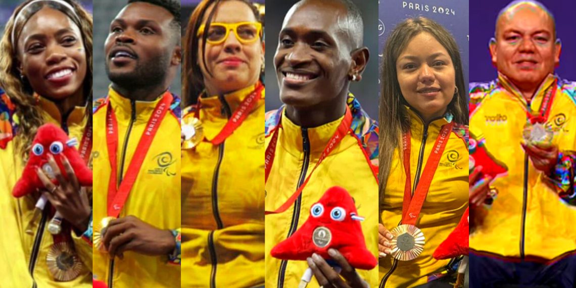 ¡Hicieron historia! Colombia brilló en los Juegos Paralímpicos 2024