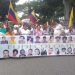 Más de 120 familiares buscadores se tomaron Bucaramanga para exigir que regresen vivos sus familiares víctimas de desaparición forzada