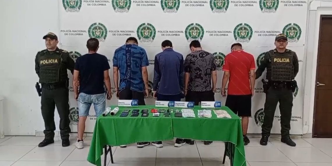 En Bucaramanga, cayó banda de presuntos ladrones en canchas sintéticas