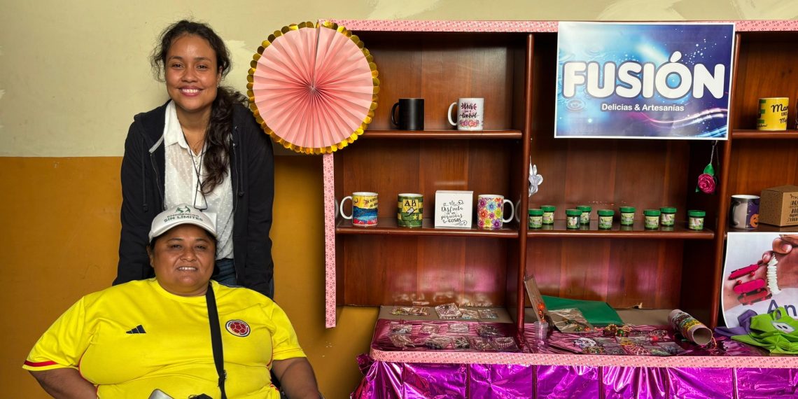 ¡Talento sin límites! jóvenes con discapacidad brillan en la primera feria de emprendimiento y empleabilidad